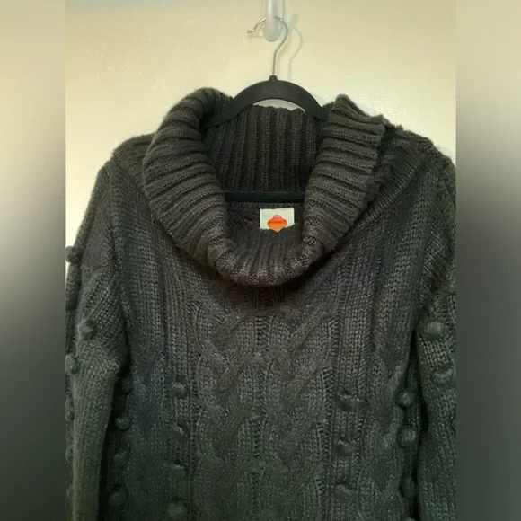 NWT FARM RIO cable-knit off shoulder sweater dress - Picture 8 of 15